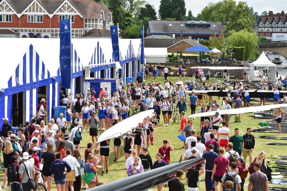 The racing timetable for Tuesday is now available on our website. Good luck to all crews racing on our historic first Tuesday! 📲 hrr.co.uk/2022-competiti… #HRR22 #HenleyRoyalRegatta