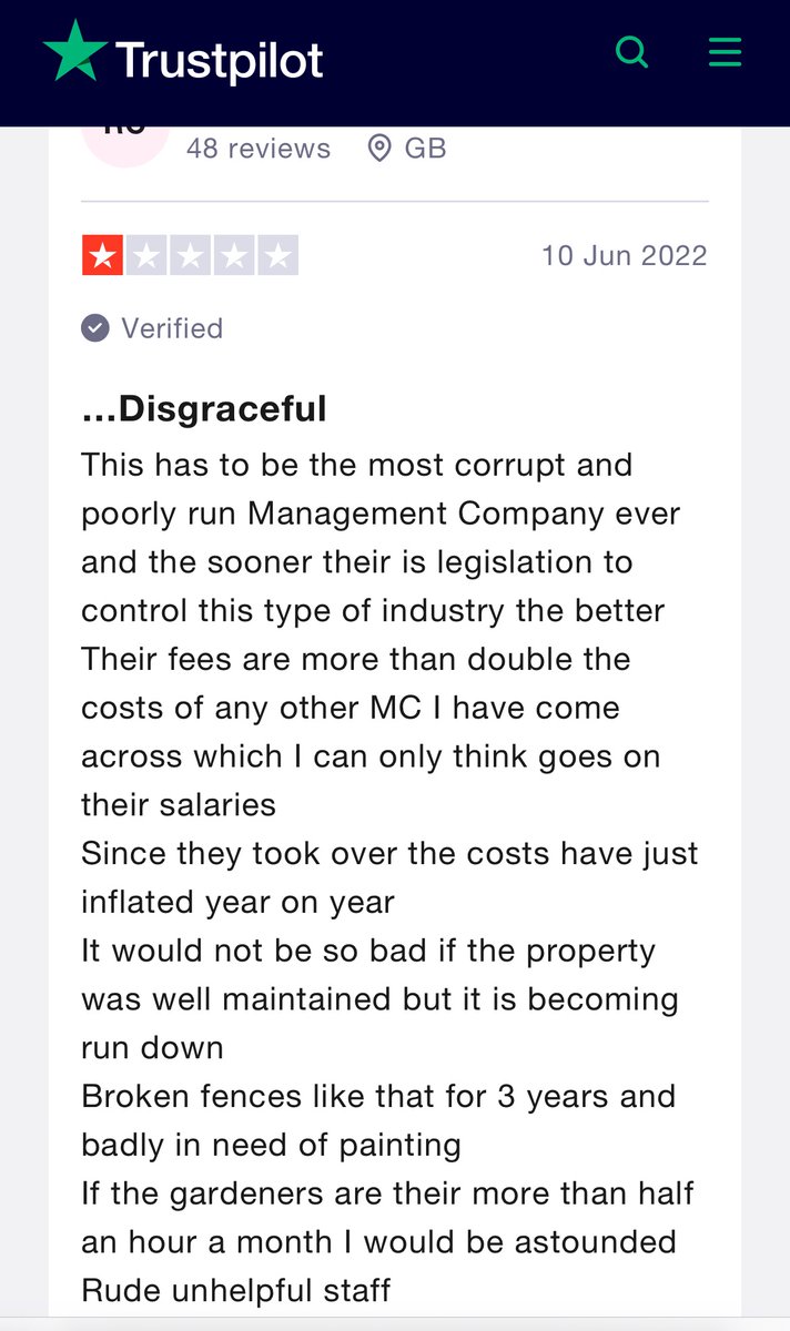 Disgraceful 
uk.trustpilot.com/reviews/62a2c1…

#inspiredpropertymanagement
#leaseholderScam
#Dishonest
#Fraud
<a href="/michaelgove/">Michael Gove</a>
<a href="/BorisJohnson/">Boris Johnson</a>
<a href="/guardian/">The Guardian</a>
<a href="/DonnyFreePress/">Doncaster Free Press</a>
<a href="/DoncasterCA/">Doncaster Conservatives</a>
<a href="/doncaster_uk/">Doncaster</a>
<a href="/DoncasterTSS/">Doncaster Trading Standards</a>
<a href="/WBDoncaster/">Your Life Doncaster - Wellbeing</a>