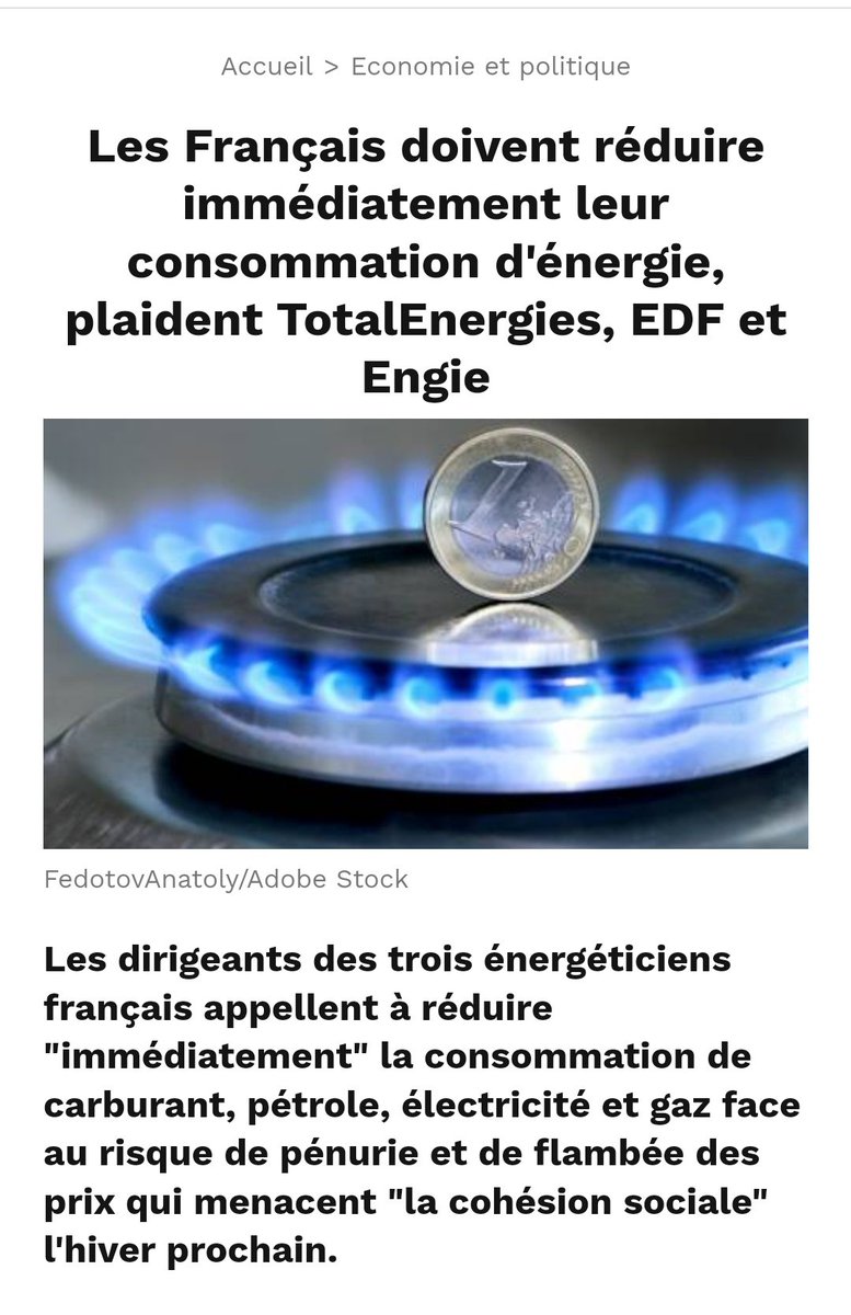 LeGribouilleur_'s tweet photo. Ah ouais ? Et l'hiver prochain on se chauffe à la bougie ? Bande de cons.

#totalArnaque #carburants #Energie #TaxesExorbitantes https://t.co/47uxOIKMwh