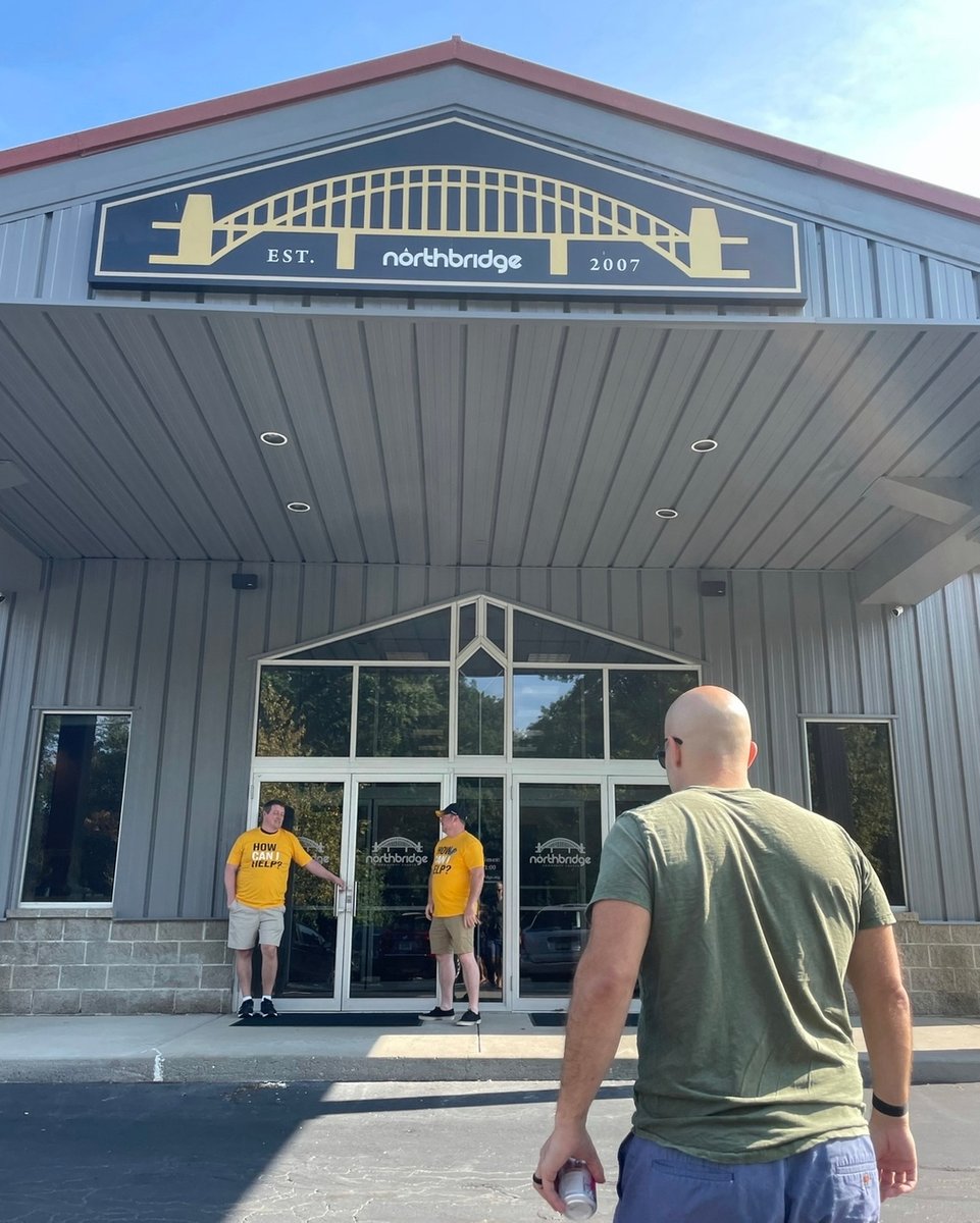 NorthBridge's tweet photo. We are so glad we get to see you this morning. We are starting a brand new series with Andy, “Our Reactions Speak Louder Than Words” at 10 a.m. Plus, @konaicepittsburgh will be here! #ForPittsburgh https://t.co/CM4xMSrNG7