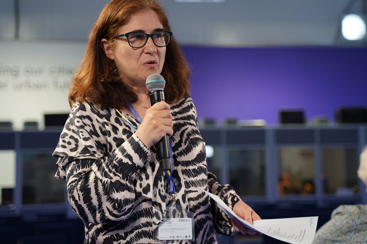 #CitiesAreListening 🟣🟡

Female local leaders and Civil Society from all around the world gather at the Women's Assembly at the #WUF11 to call for a caring system that empowers women and girls to transform our cities for a better urban future💪🏿

 #Listen2Cities