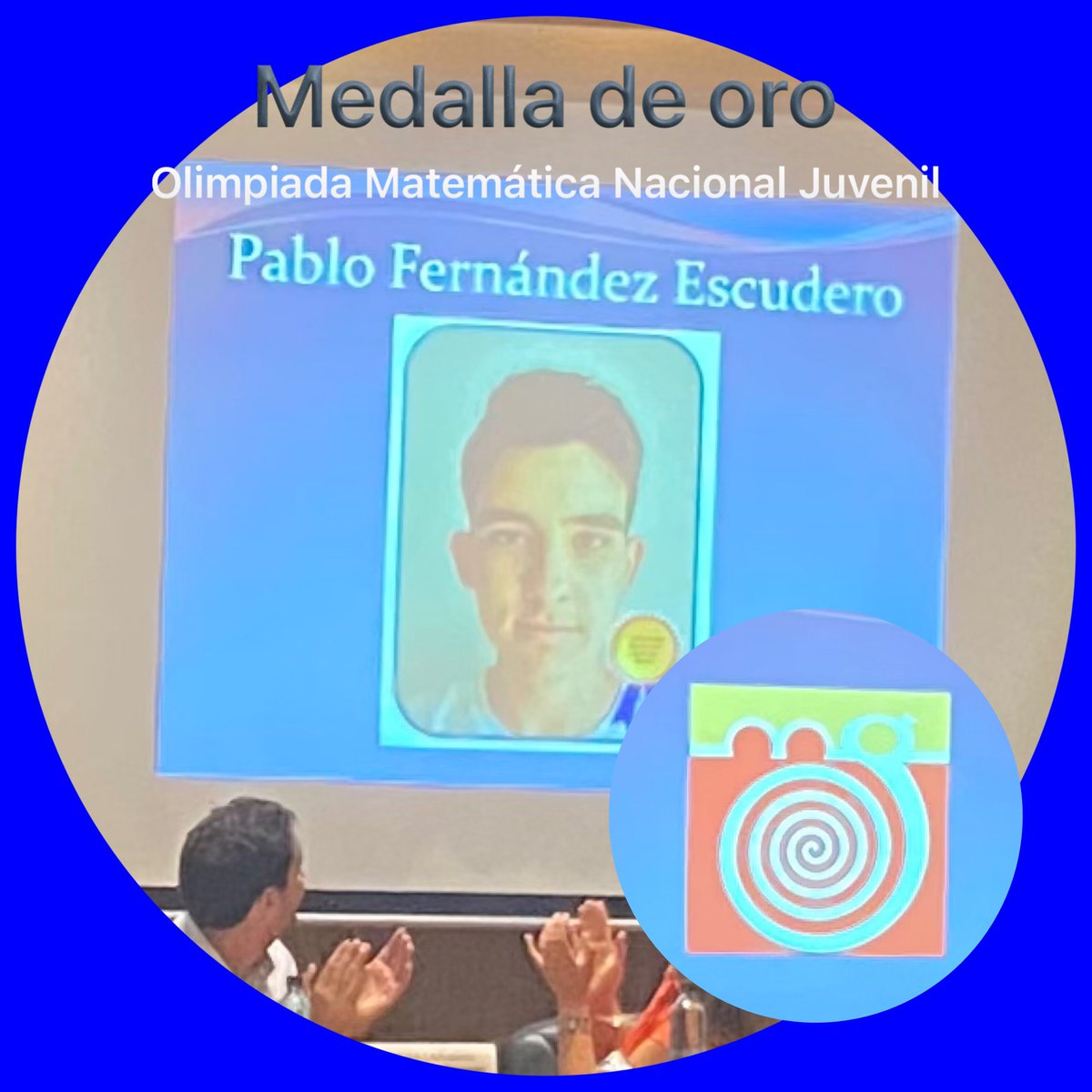 Pablo π (@pablomartinpi) on Twitter photo Felicitamos desde lo más profundo de nuestro corazón a uno de nuestros estudiantes de #SoCyLEM (en concreto de <a href="/socylemva/">Socylem Valladolid</a> y <a href="/EstalmatVall/">EsTalMat Valladolid</a> ) que ha obtenido una 🥇 en la #IOMNJuvenil
¡Enhorabuena Pablo! Felicitamos desde lo más profundo de nuestro corazón a uno de nuestros estudiantes de #SoCyLEM (en concreto de <a href="/socylemva/">Socylem Valladolid</a> y <a href="/EstalmatVall/">EsTalMat Valladolid</a> ) que ha obtenido una 🥇 en la #IOMNJuvenil
¡Enhorabuena Pablo!