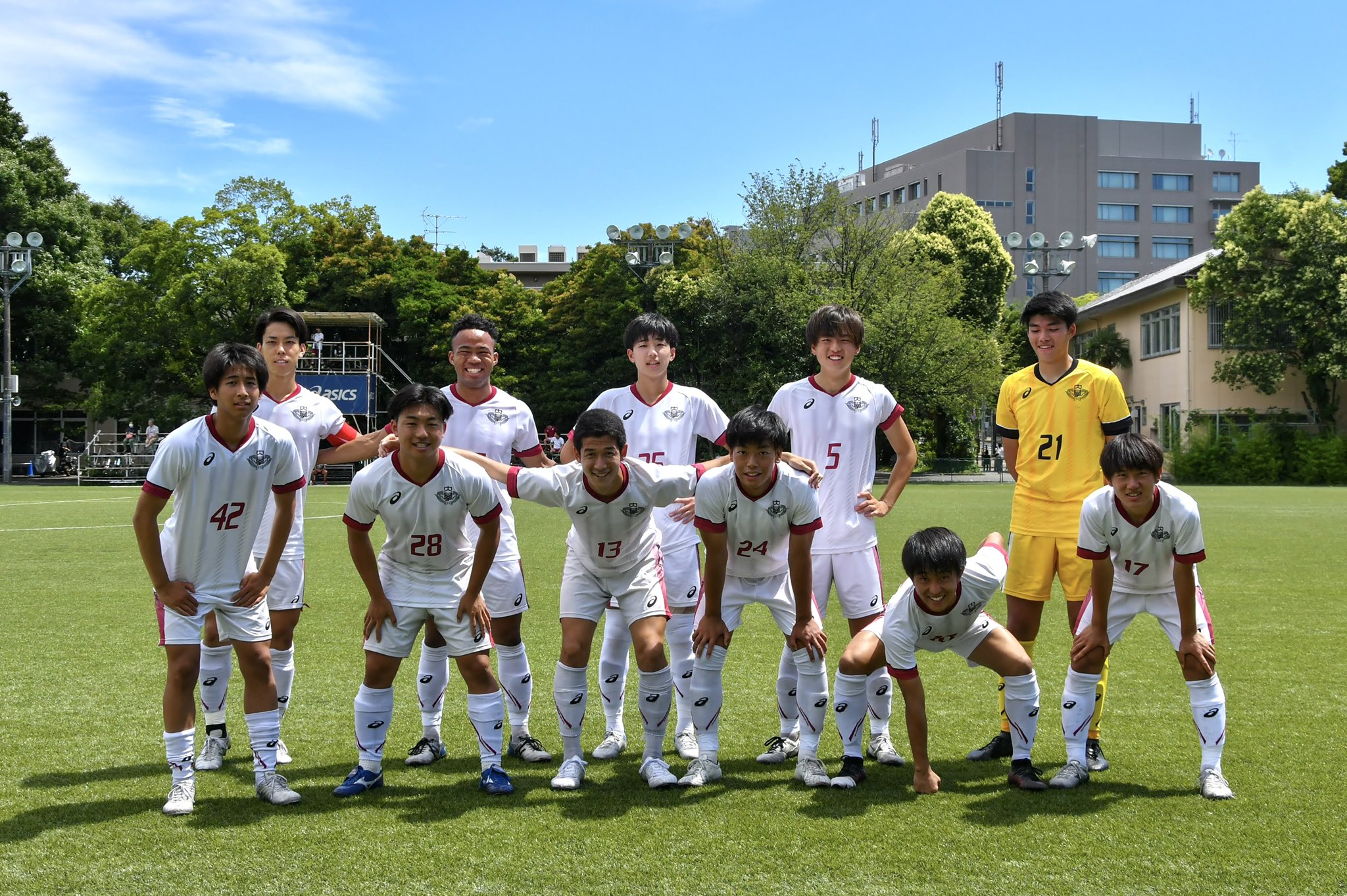 早稲田大学ア式蹴球部 本日の試合結果 東京都社会人サッカーリーグ1部 第7節 早大ア式fc 2 0 0 2 0 0 アストラ倶楽部 前半はスコアレスで折り返す 後半28分に13橋山が先制ゴールを奪うと その後pkを42佐々木が決め 2 0で勝利 応援ありがとうご