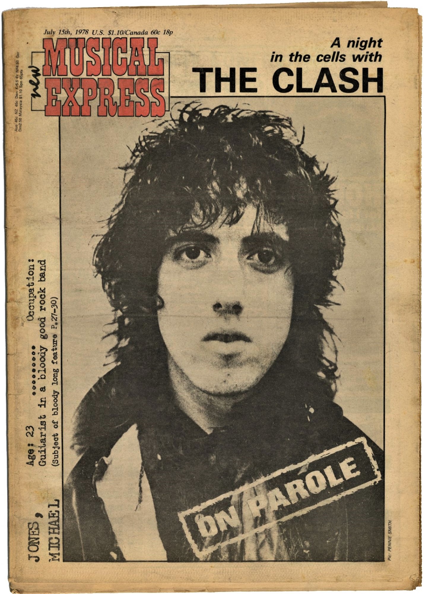/ HAPPY BIRTHDAY /

Happy 67 to clash man Born 26 June 1955.

 