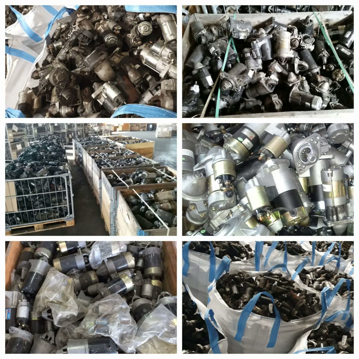 VDBSWA's tweet photo. #autoparts #scrapmetal #scrapmetalrecycling #scrapdealers #scrapbuyer 

we always require volumes of automotive parts scrap

ac compressor scrap
starter scrap
alternator scrap

any stock available please offer us

whatsapp +85260669186
info@powersteprecycling.com 
Www.#autoparts https://t.co/4vwSrdLkIK