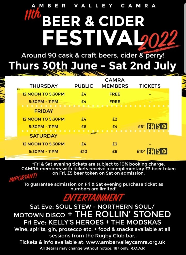 Amber Valley CAMRA (@ambervalleycamr) on Twitter photo 