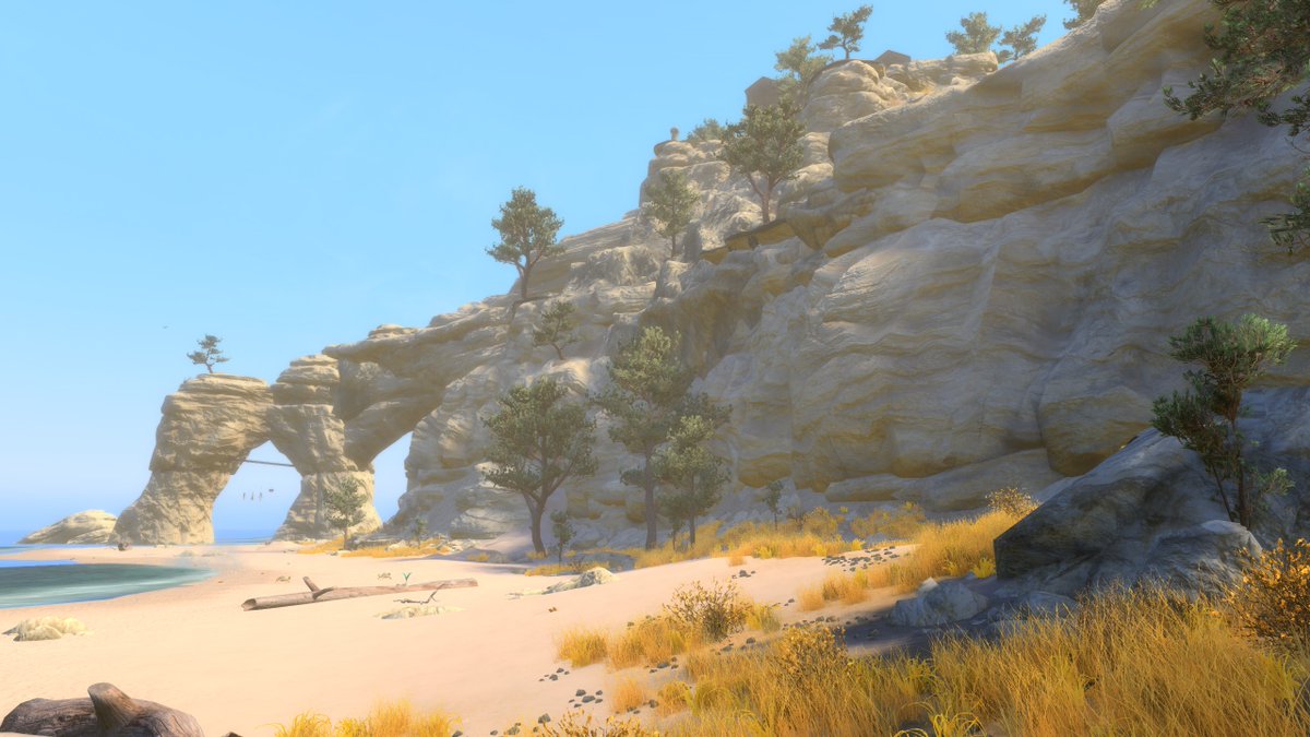 TESRSkyblivion's tweet photo. The weather is perfect for a day on the beautiful beaches of the Gold Coast wouldn't you agree? ⛱☀️

#skyrim #oblivion https://t.co/dULifurqlA
