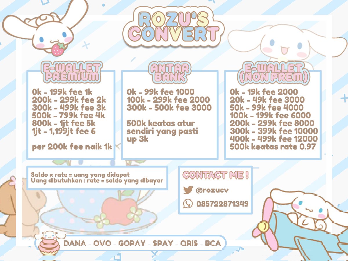 rozucv's tweet photo. @trouvailll Haloo kak kalau mau cv bisa di aku yaa🌟🍰
Fee start 1k kak untuk 
 premium, dan fee start 2k untuk non premium (via qris) dm aku yuk buat cv nya, super fast tff✨💞 https://t.co/WTRRvqDVXc https://t.co/V8BOW9Y0q7