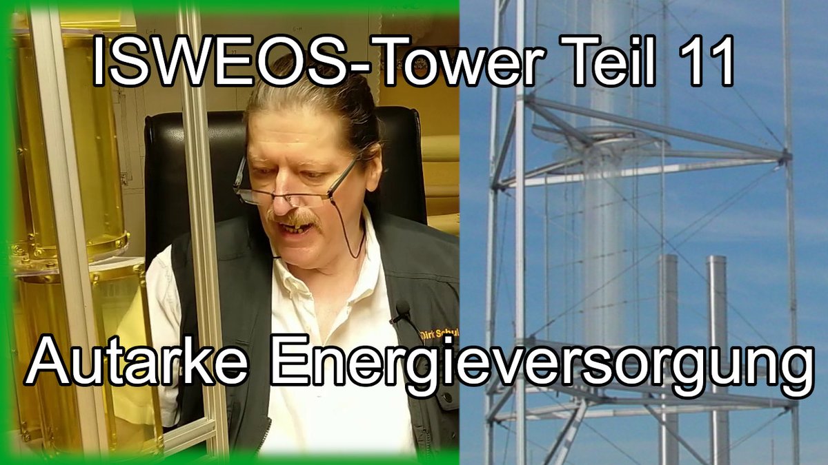 Heute zeige ich euch wie man mit dem ISWEOS-Tower eine autarke Energieversorgung bekommt.

youtu.be/cE7SlsfUQIs

<a href="/isweos/">ISWEOS - Energy for People</a> #energie #windenergie #hydraulik #pneumatik  #investoren #Investieren #Klimakrise #Klimawandel #Klimaschutz #windturbine #savonius