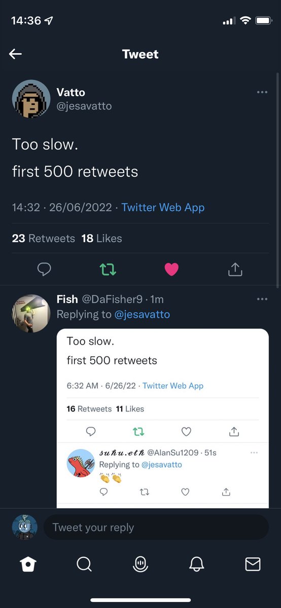 cryptwotoo's tweet photo. @jesavatto https://t.co/bQ3EKEHNQ0