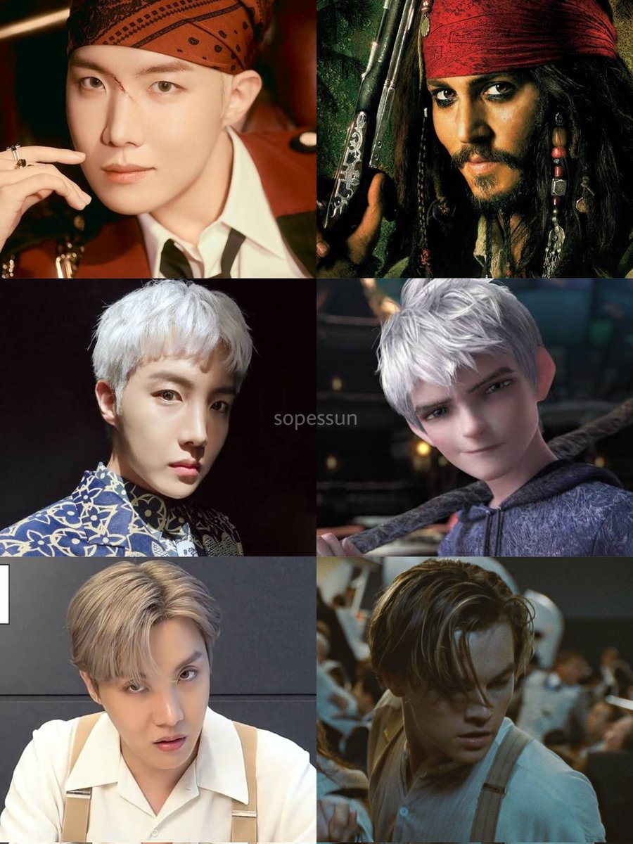 sopessun's tweet photo. HOSEOK AS ALL JACK'S... https://t.co/qbotYVyhJO