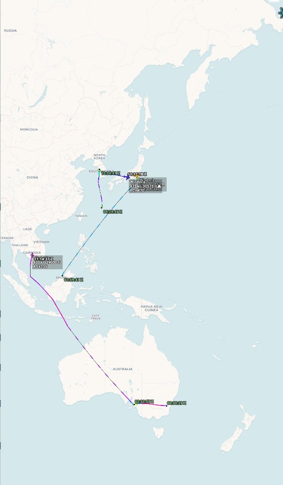 Oceanworldfree's tweet photo. 🇺🇲USAF RCH470 06-6168 #AE1466
🇺🇲USAF 08-3177 #AE4AF2
🇦🇺Australia - Royal Australian Air Force (RAAF) ASY335 A56-003 #7CFA73
#WPacific
Boeing C-17A Globemaster III
Lockheed C-130J-30 Hercules
Dassault Falcon 7X https://t.co/Zgw3O0FyNp