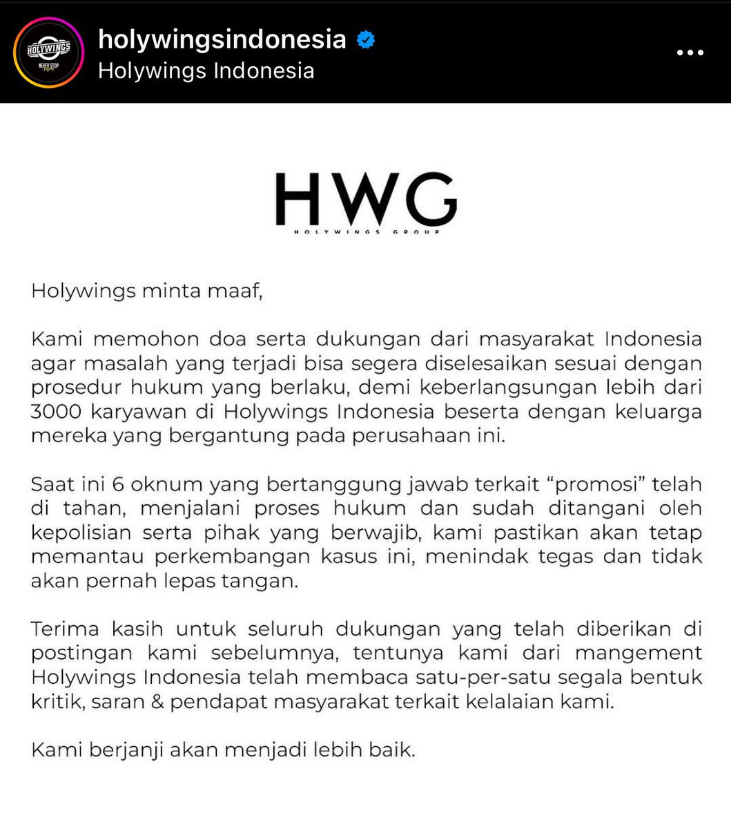 “tenang, masih ada 3000 orang lagi yang siap jadi kambing hitam”