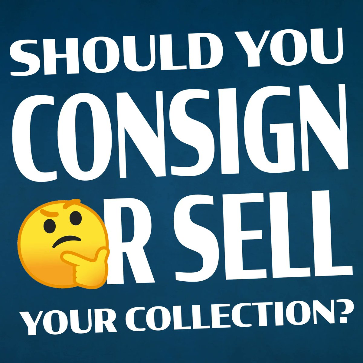 bruneauandco's tweet photo. This week on the #BruneauBlog @Travis_Landry helps you navigate your #consignment &amp; #selling options when it comes to your #collections! Check it out at https://t.co/47bb6NoMBX! https://t.co/1p8qUC56tf