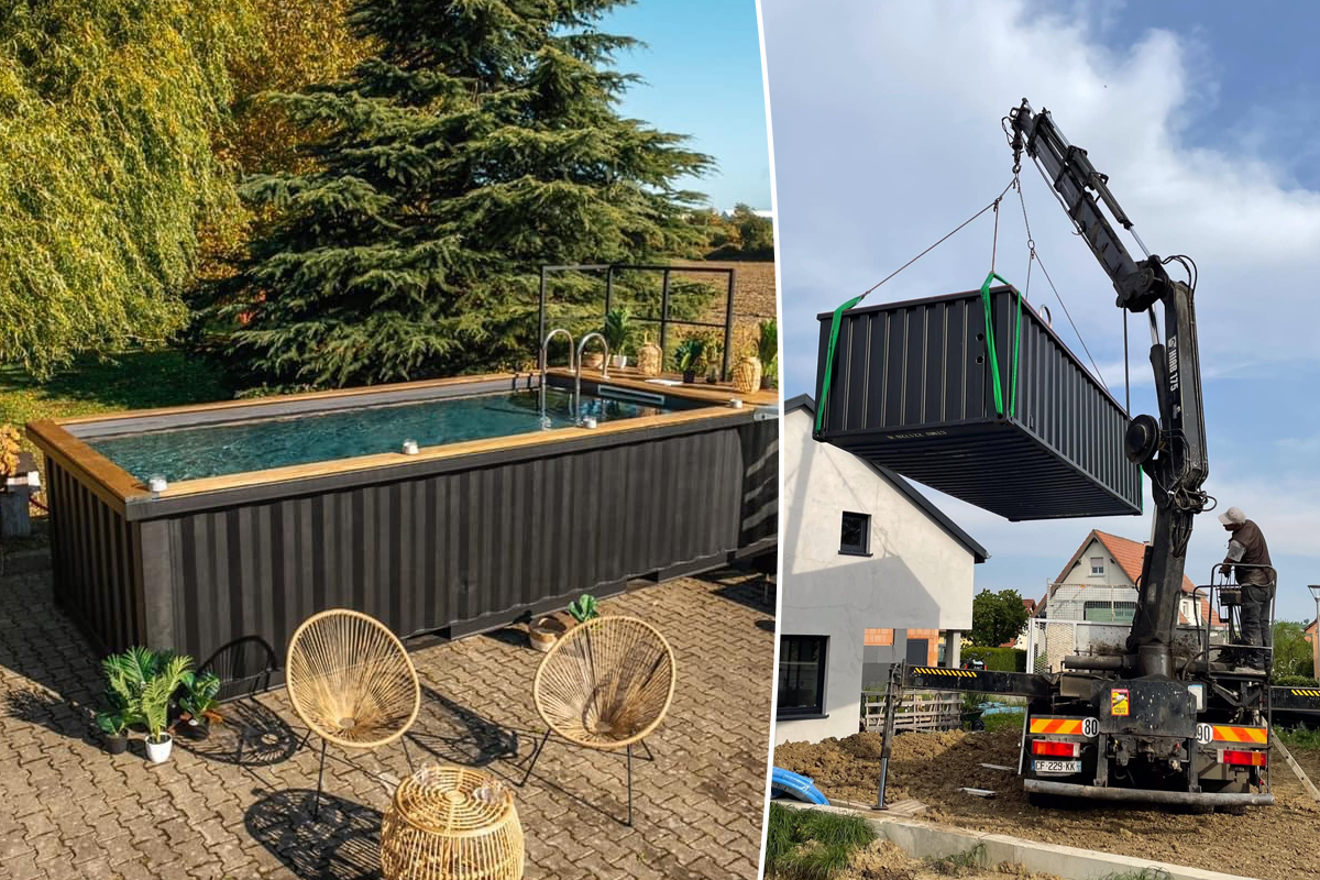 NeozOne's tweet photo. Calaak'Oncept : cette entreprise alsacienne fabrique et installe des piscines à base de container #container #maisoncontainer #piscine
https://t.co/LUsDIfgnno https://t.co/F6gZy9eQYB