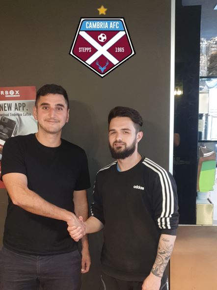 CambriaAFC's tweet photo. We welcome Callum Taylor-Maher to the club as we bolster our @CaledonianAFA coaching team for the upcoming season. "I am excited to take this new role to begin a new challenge and leading Cambria through successful campaigns over the next few seasons". 🇱🇻🤝 https://t.co/NcTcOQw6TT