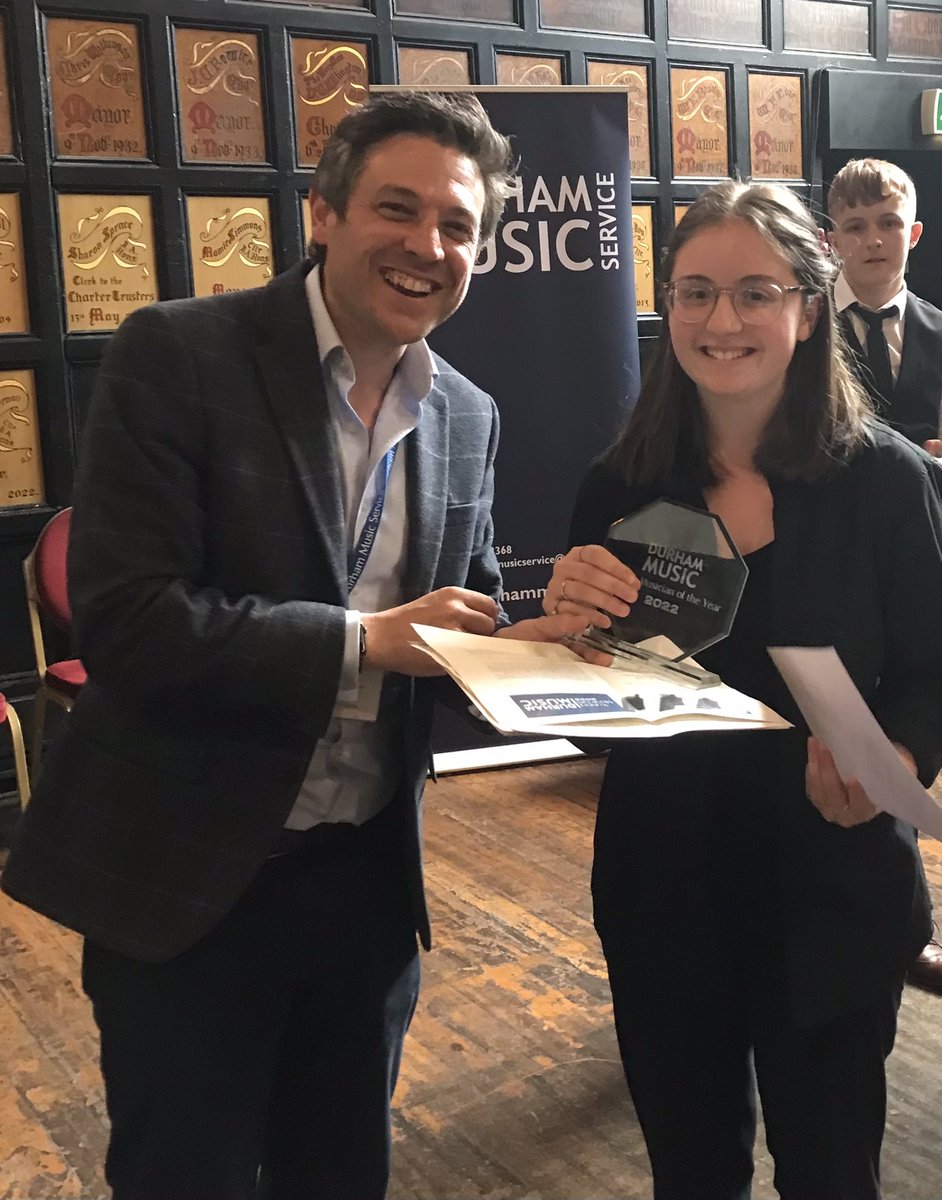 TrustDurham's tweet photo. We are delighted to announce that Tilley Stacey is Durham Music Service Young Musician of the Year 2022! Congratulations! @Will_Todd_Music @ace_thenorth @kittymusicrm @hellotony https://t.co/fmMIvOOoaN