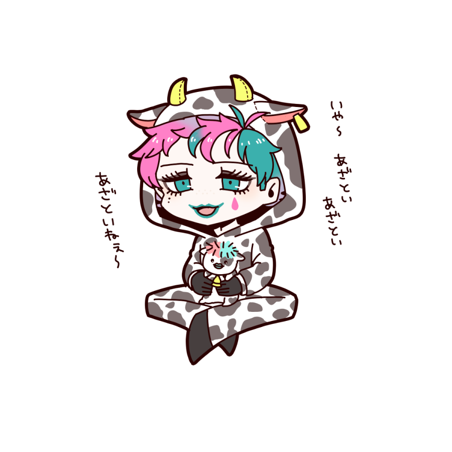長らく絵描いてないけど、初期に描いた推しと最近描いた推し並べるやつやりたいからやるね(1・2枚目→だいたい2018年10月、3枚目→2020年10月、4枚目→2021年1月) まるくなったねえ