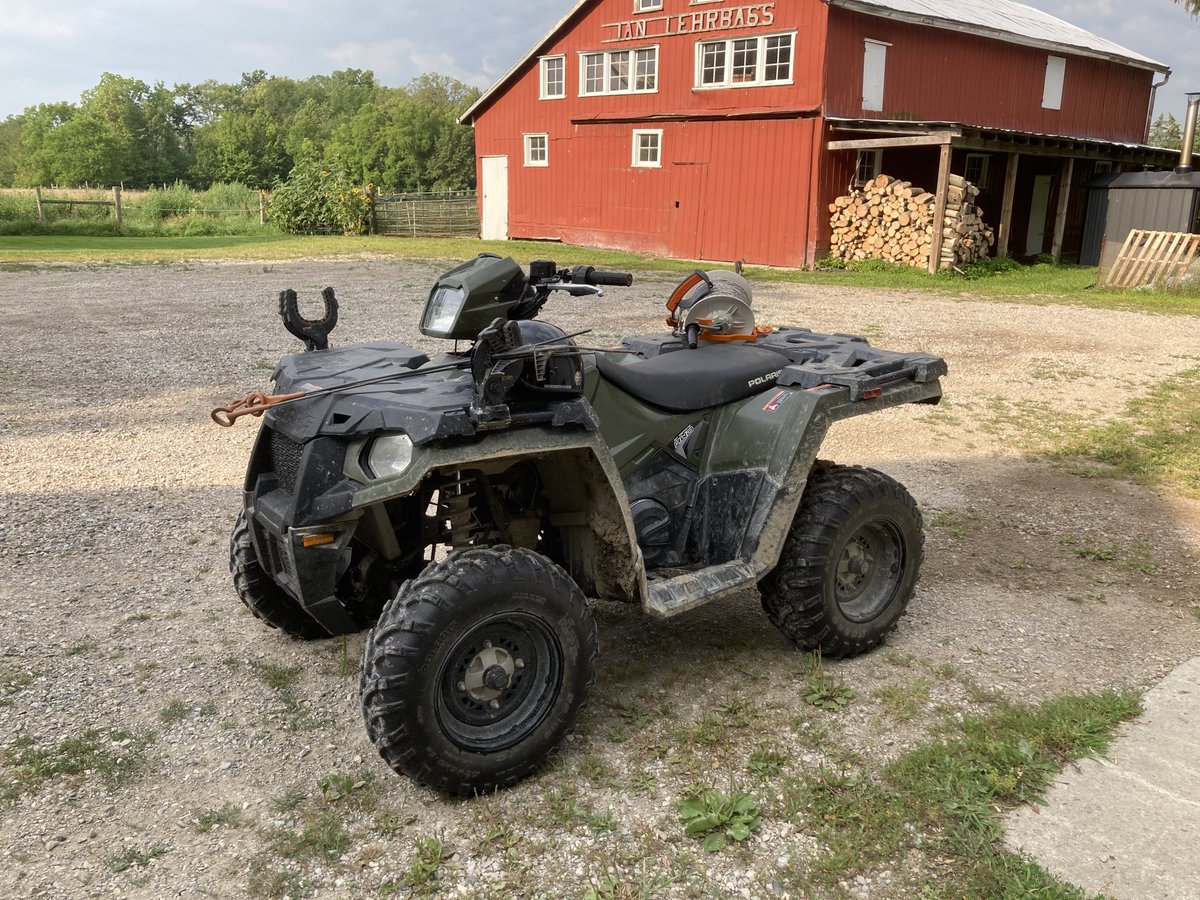 Atv stolen from my shop at 5:20 am this morning. 2019 Polaris Sportsman 450 HO
