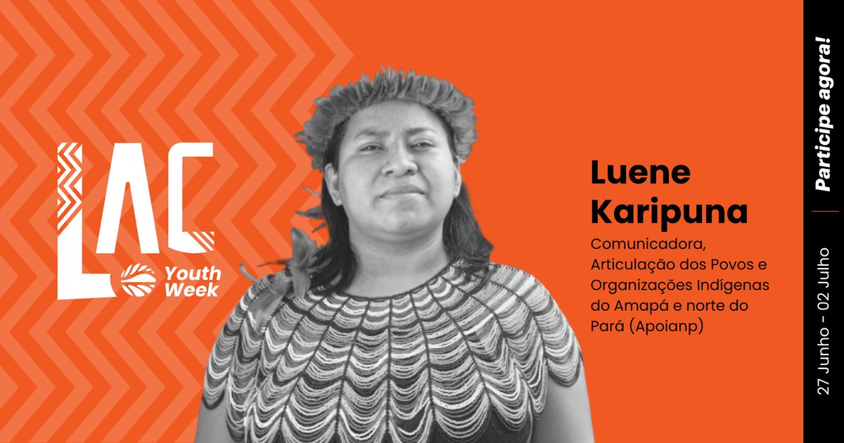🗓️Join us for a conversation with <a href="/NohoraQ2/">Alejandra Quiguantar</a> &amp; <a href="/tarissonnawa/">Tarisson Nawa</a> to learn more about the lives and actions of Indigenous youth in LAC who are reclaiming their space to create more just realities for people and the planet. <a href="/GlobalLF/">Global Landscapes Forum (GLF)</a> #ActLandscape

Register now: bit.ly/LACWeek2022