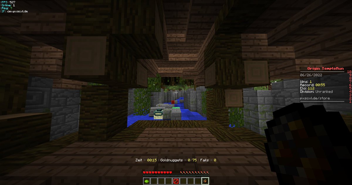 thepxscxl's tweet image. Viele kennen es eventuell noch von Riventus oder auch als Handyspiel, ich habe TempleRun grundlegend neu entwickelt, sodass es nun auch im Origin 3.0 Sortiment verfügbar ist ⛏️