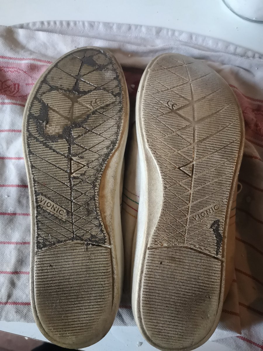 Before I officially return these to <a href="/vionicshoes/">vionicshoes</a>, I need a sense check. Does this strike you as normal wear and tear for a one-month old shoe? The sole is peeling off on my left shoe