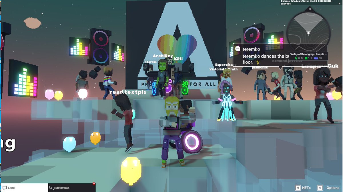 Olkhon_Helios's tweet photo. @TheSandboxGame @People0fCrypto I just participated in the #BelongingWeek contest for a chance to win a People of Crypto Avatar! Check out my screenshot below!
👇 https://t.co/6yzbaHSL8D