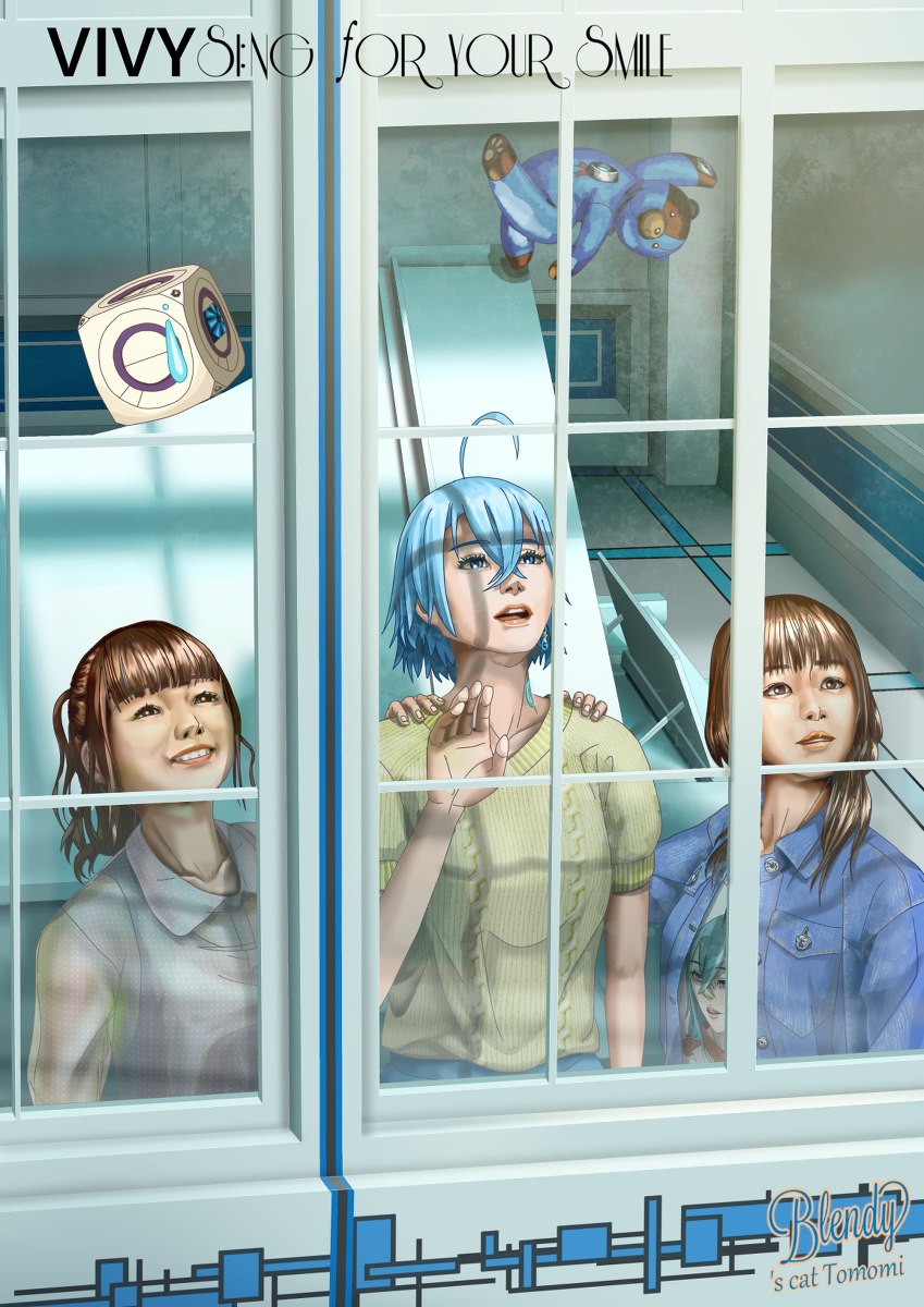 tomomiAurcus's tweet photo. 私達の使命は、歌でみんなを幸せにすること(v2) #女の子 #VIVY #Vivy-FluoriteEye'sSong- #ヴィヴィ #WITイラコン #PIXIVUP https://t.co/gAtPRz1vGi https://t.co/Re8I4TpFf7