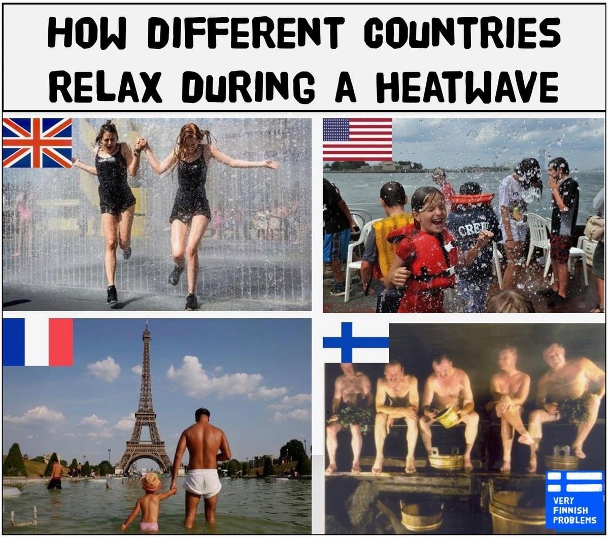 Sauna wins whatever the weather 🔥👍