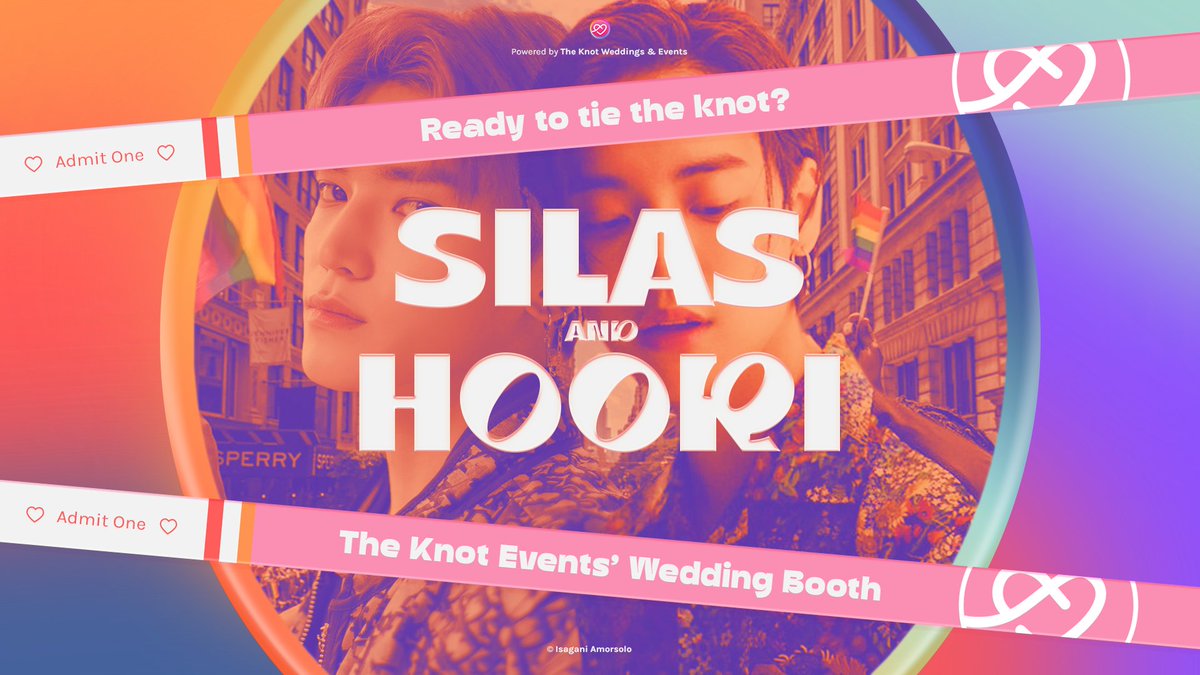 TKE_ACADEME's tweet photo. ‌ ‌  
‌                  
          TYING THE KNOT 💍

          WITNESS THE UNION
          OF SILAS &amp; HOORI

          @lucidrxms @m00nave

          #CelebrateHUE #HUEmatter  
          #ReflectionsOfPride  
  
‌ https://t.co/qp2keWtIdt