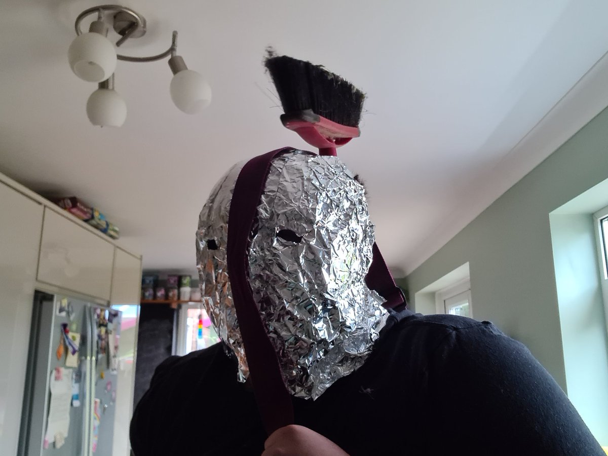 IndigoStevie_'s tweet photo. "This is it Guardian, show them what you are made of... tin foil!" - Saint-14 probably #ShredsofLight https://t.co/qarlhCB5F2