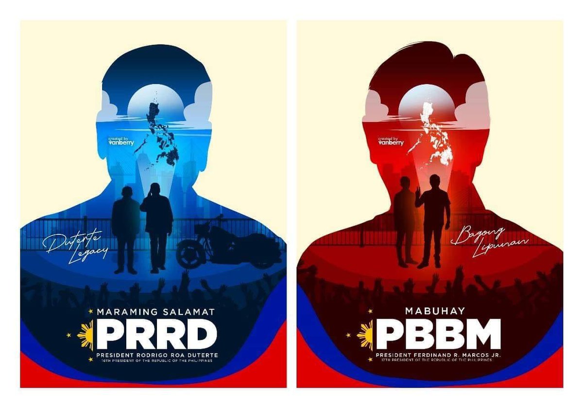 skypaolo08's tweet photo. Salamat PRRD, Mabuhay PBBM https://t.co/7zYZEzIrrW