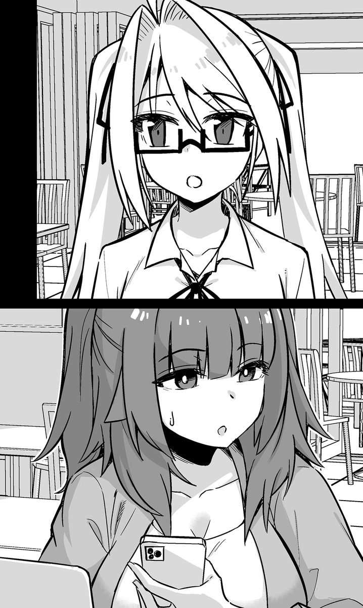【今回のよく見て欲しいところ👀】
(上)インフラさんの私服👓
(下)先輩さんのレアな表情 https://t.co/ruTeK7kZll
