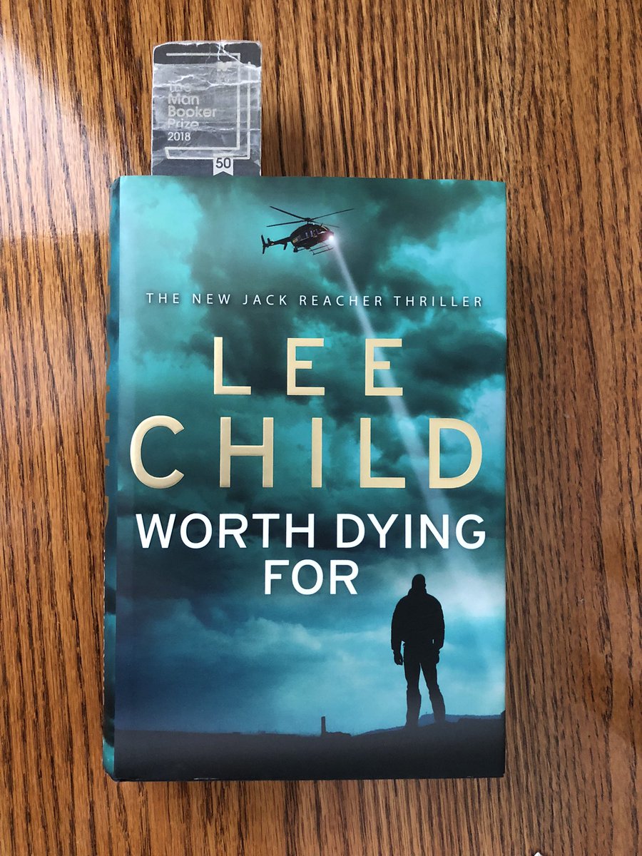 Booker_Man's tweet photo. Loved #WorthDyingFor by @LeeChildReacher in @TransworldBooks continuing from #61Hours with #Reacher on his way to Virginia but gets diverted doing the right thing and seek justice. He has to constantly stay ahead of the bad guys to protect the innocents and try to save the day. https://t.co/xNyrMdbvfh