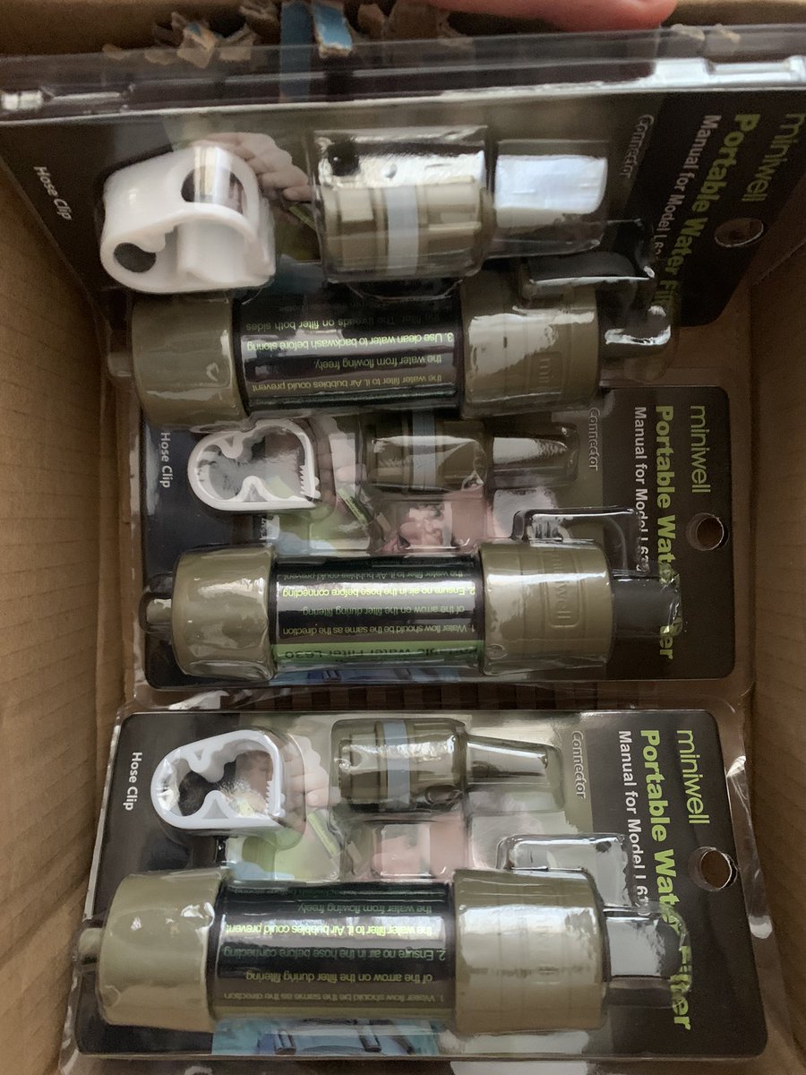 maxcopernicus's tweet photo. outdoor survival water filters for Armed Forces of Ukraine #supportukraine https://t.co/LaasGpkO27