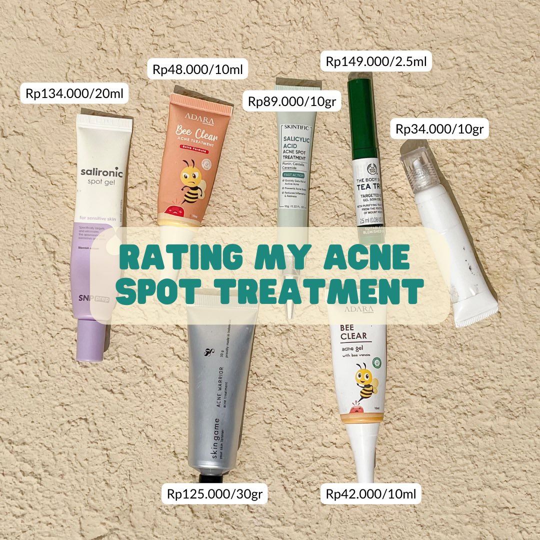 rian on Twitter: " RATING MY ACNE SPOT TREATMENT Pada thread kali ini
