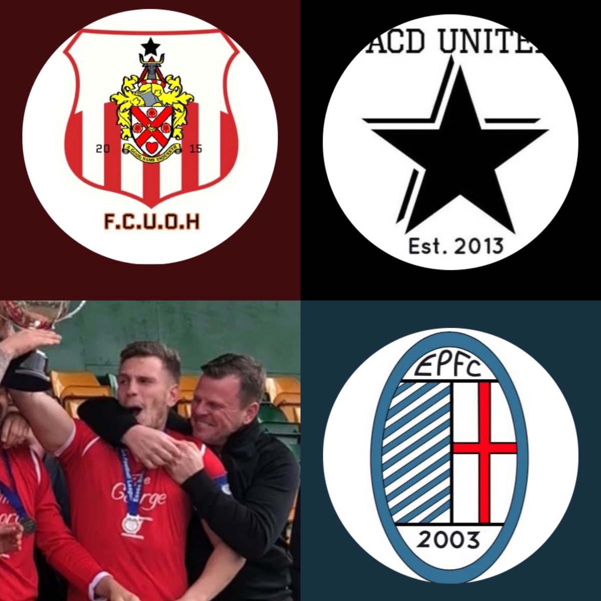 Al Rungay Cup IV 🏆 

📆 21/8/22
📍 Heybridge Swifts Fc
⏰ 2.30 K.O

Teams :
<a href="/FCUOH/">FC United of Hornchurch</a> 
<a href="/ACDUnited/">ACD United</a> 
<a href="/EPFC03/">Emerson Park FC</a> u21s
Rungay XI 

£10 entry and raffle , all proceeds to <a href="/MindCharity/">Mind</a> as usual in memory of the old man 💙
