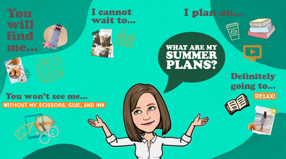 Here is my #AdobeEduCreative June Challenge using the  <a href="/AdobeExpress/">Adobe Express</a> template at adobe.ly/3MYSWzS.  Try creating your own <a href="/AdobeForEdu/">Adobe For Education</a> Summer Plans graphic.