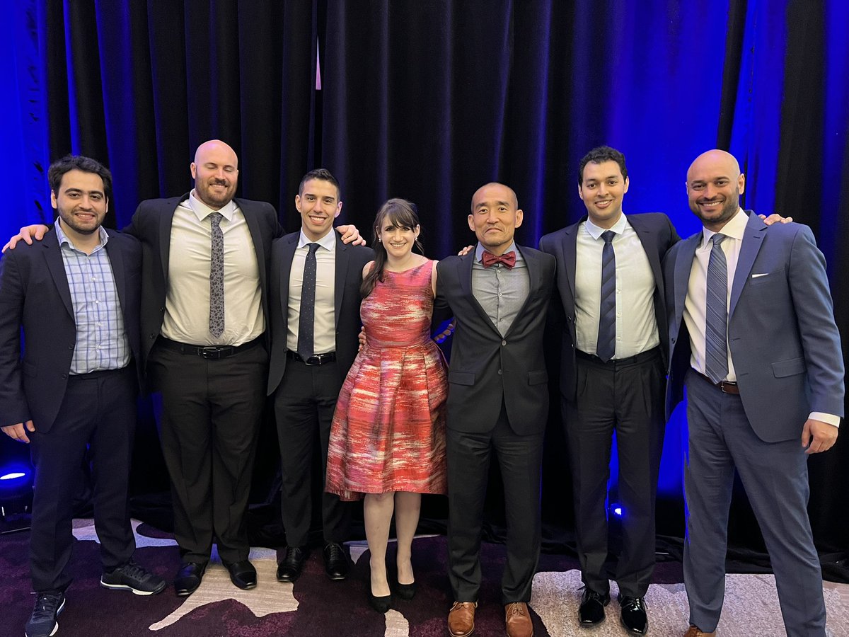 So incredibly proud of our IR trainees graduating class of 22! Dr. Ryan Bousaid, Dr. Bryson Hauck, <a href="/MElsayedMD/">Mo Elsayed, MD</a> , Dr. Kristine DeMaio, <a href="/JunManKimMD/">Junman Kim MD</a> , <a href="/AsadBaigMD/">Asad Baig, MD</a> , and Dr. Karim Virani. @EmoryRadiology <a href="/SIRRFS/">SIR RFS</a> <a href="/SIRspecialists/">Society of Interventional Radiology</a>