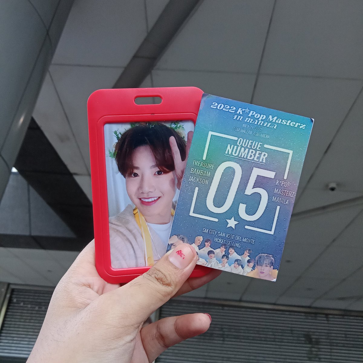 itrsrkyu's tweet photo. 24 hours of camp out and it was all worth it๐ญ see you soon, my sunshine ๐ฅน
#2022KpopMasterzTicketSelling
#BeWithMeSaPila
#TicketsComeToMe
#TREASURE @treasuremembers https://t.co/UavVkv3VxL