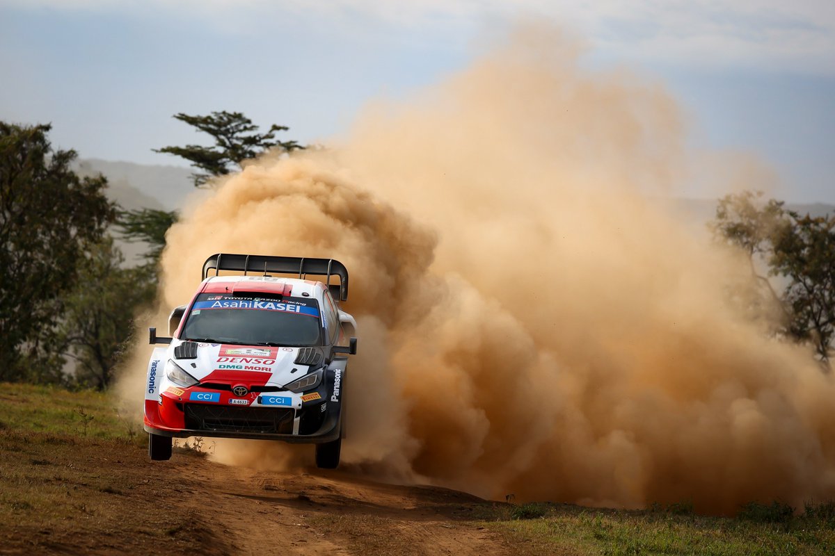 TGR_WRC's tweet photo. The #GRYaris Rally1 finishes 1st, 2nd, 3rd and 4th at the legendary #SafariRallyKenya! 🇰🇪🏆🙌

🥇 @KalleRovanpera 🇫🇮 @JonneHalttunen 🇫🇮
🥈 @ElfynEvans 🏴󠁧󠁢󠁷󠁬󠁳󠁿 @scottmartinat 🇬🇧
🥉 @TakamotoKatsuta 🇯🇵 @AaronJ_CoDriver 🇮🇪
4⃣ @SebOgier 🇫🇷 @BenVeillas 🇫🇷

#ToyotaGAZOORacing #WRC https://t.co/w3B5YRYEkw
