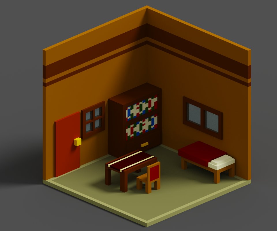 ボクセルアートの教科書みたいなの買いました
#voxelart 
#magicavoxel 
#ボクセルアート