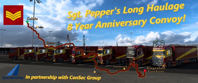 xSgt_Pepperx's tweet photo. LIVEEE! 

Here we go ladies &amp; gents 8 gosh darn years @ https://t.co/JMWoDVEuL9 

Driving &amp; Stuff 

ALL DAY LONGGG

Join the convoy! https://t.co/gDf7EJpXk2 

A shot from back in the day https://t.co/rnE41y4PFL