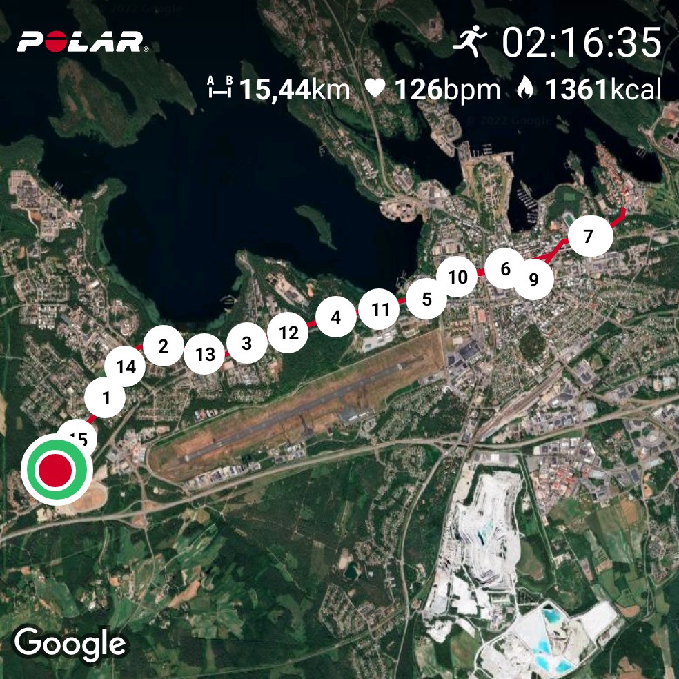 SoderlundF8's tweet photo. Hellettä uhmaten juoksulenkillä.
Löprunda utmanande hettan.
#PolarM430
#juoksemiseniloa
#löparglädje
#reserviläiskunto
#reservistkondition
#PolarM430 https://t.co/DvtGcgjvVo
