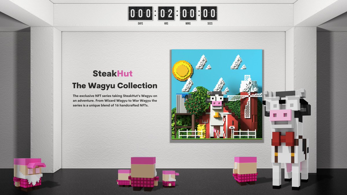 steakhut_fi's tweet photo. Our NFT Frenzy auction is heating up!

Some alpha:

All JOE Zapped during the Frenzy counts, so if you get out-bid, just Zap some more JOE and reclaim your top spot⚡

A LOT of users have said they're waiting until the last moment to win👀

$STEAK airdrops for all participants🥩 https://t.co/e6DzBbz2S7