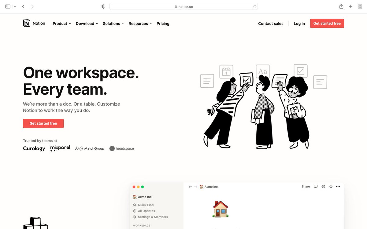 Your connected workspace for wiki, docs & projects