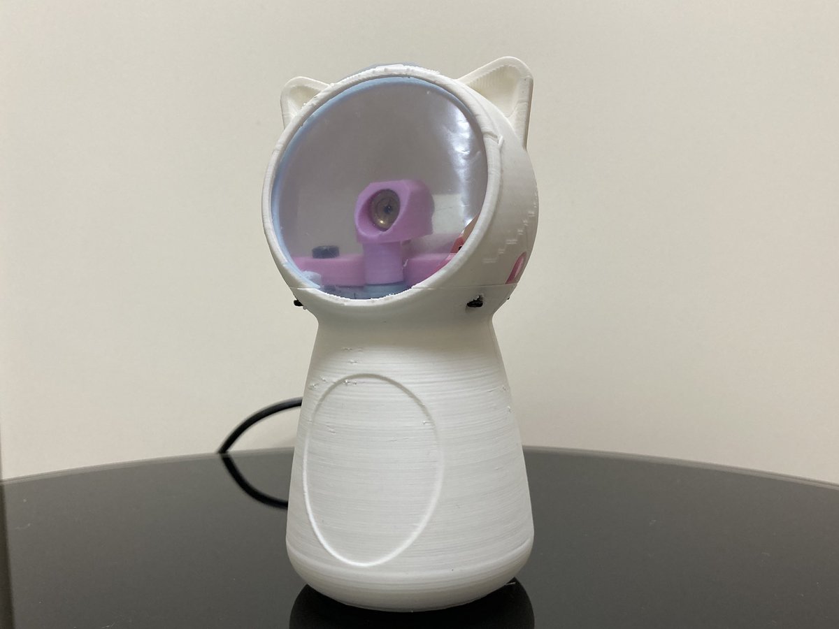 CH1H160's tweet photo. 造形できた!
#SmartCatToy https://t.co/KRRr8fyjEN