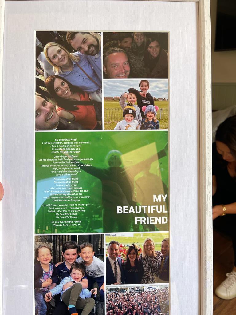 Beautiful leaving present from <a href="/JBailey76/">Jamie Bailey</a> Any chance of including Uruguay on the next tour <a href="/Tim_Burgess/">Tim Burgess</a> ??