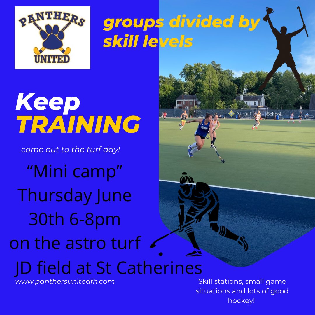 Pop up mini camp on the astro! Registration opens Monday! #growthegame #summerhockey #fieldhockey