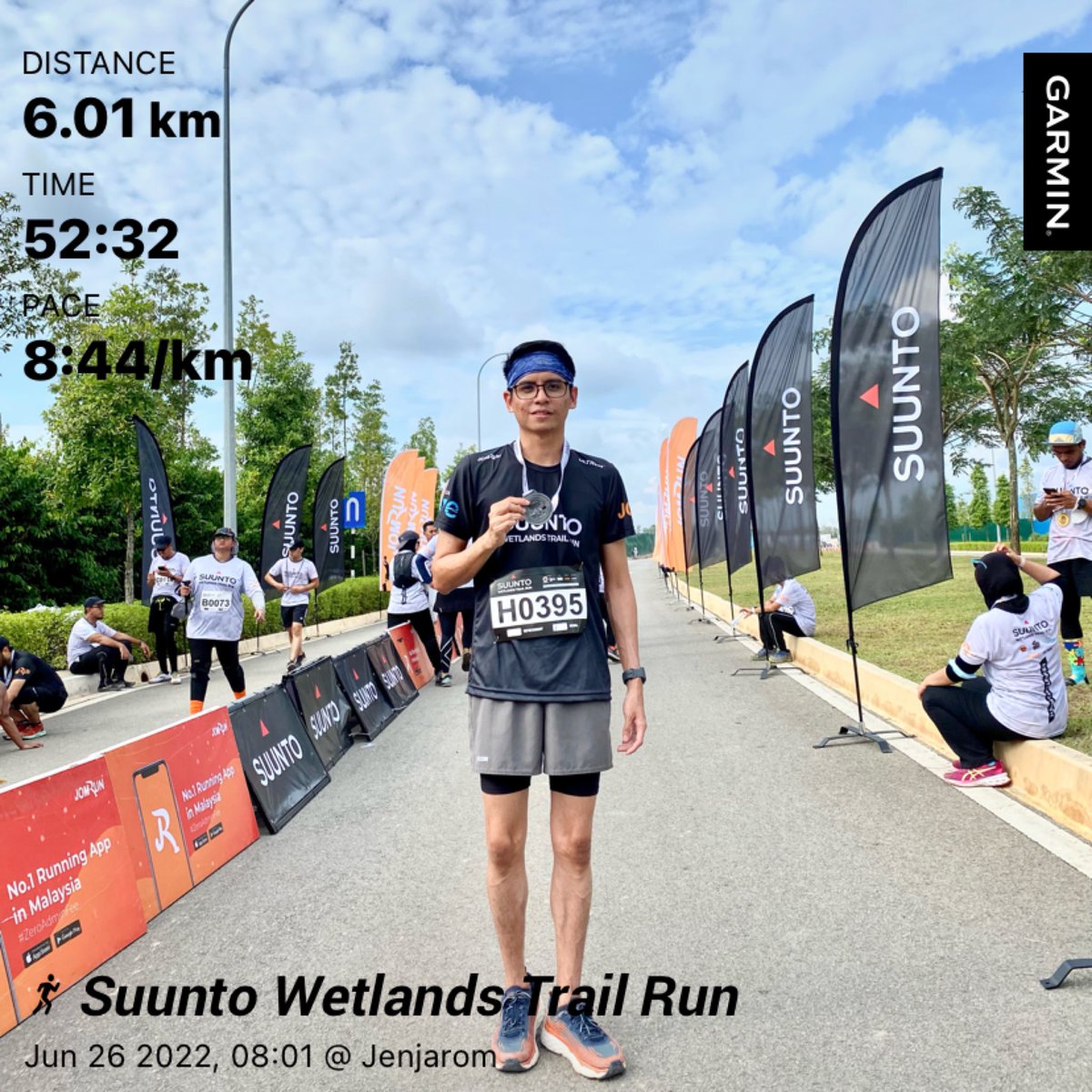 Syafiqrhm_'s tweet photo. My first ever trail run event and easy run pakai pace MAF🤣🤣

📍Suunto Wetlands Trail Run @ Gamuda Cove https://t.co/4SqM5fe3KZ